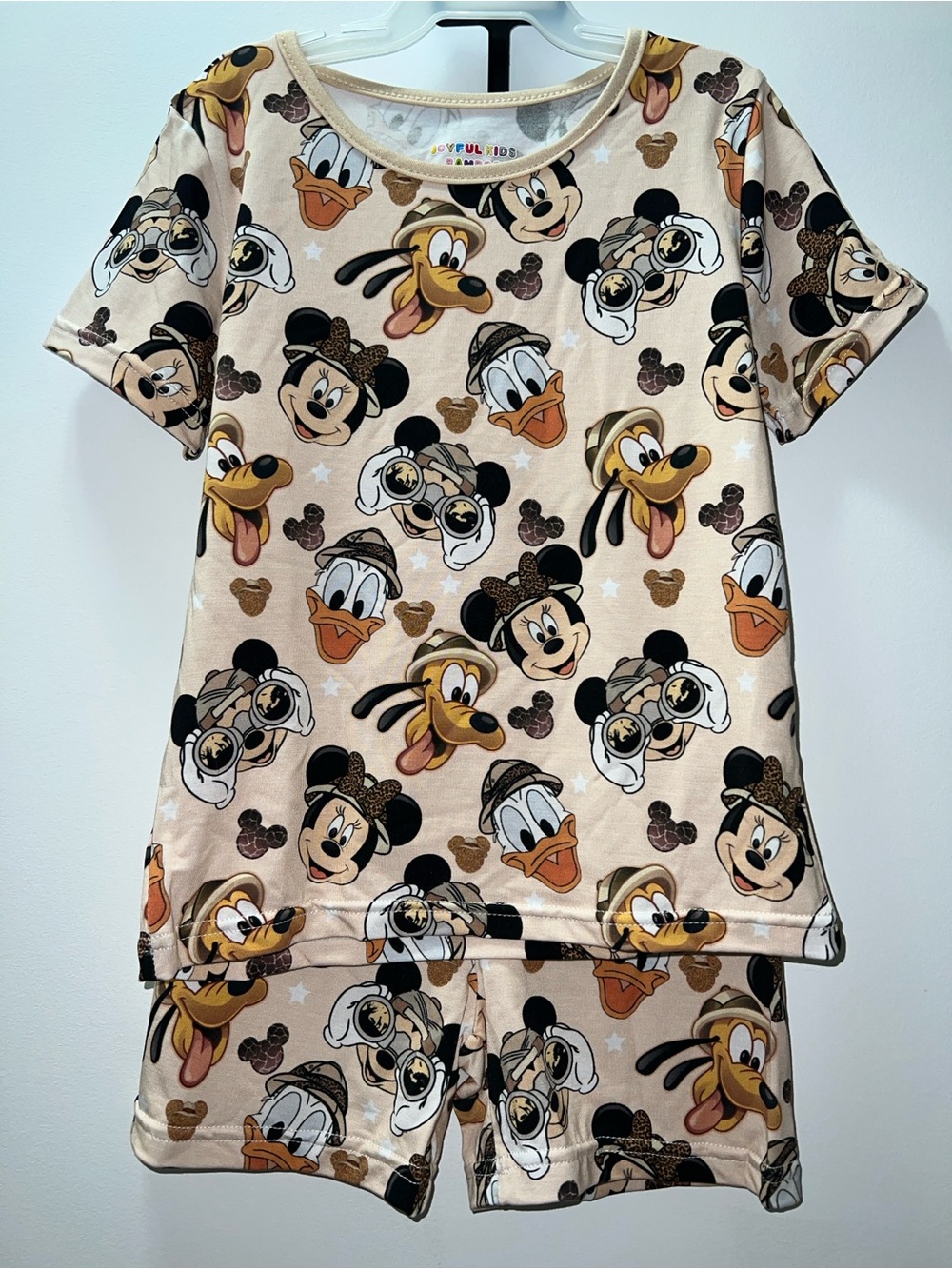 Disney Mickey, Minnie & Friends Animal Kingdom Style Short Pajama Set